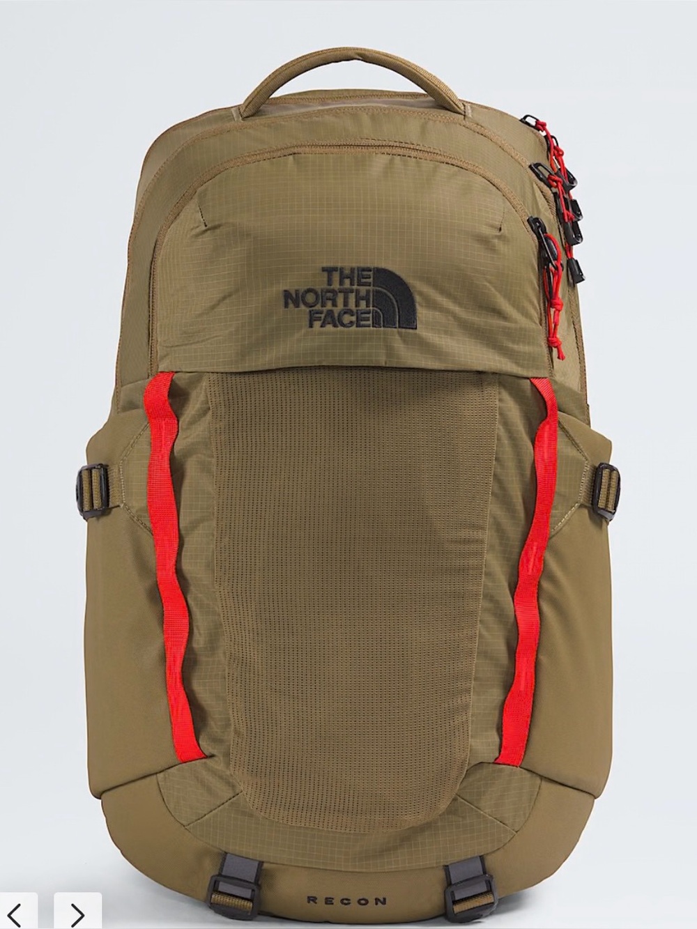 The North Face Recon Backpack CEDAR/LAVA RED 30L